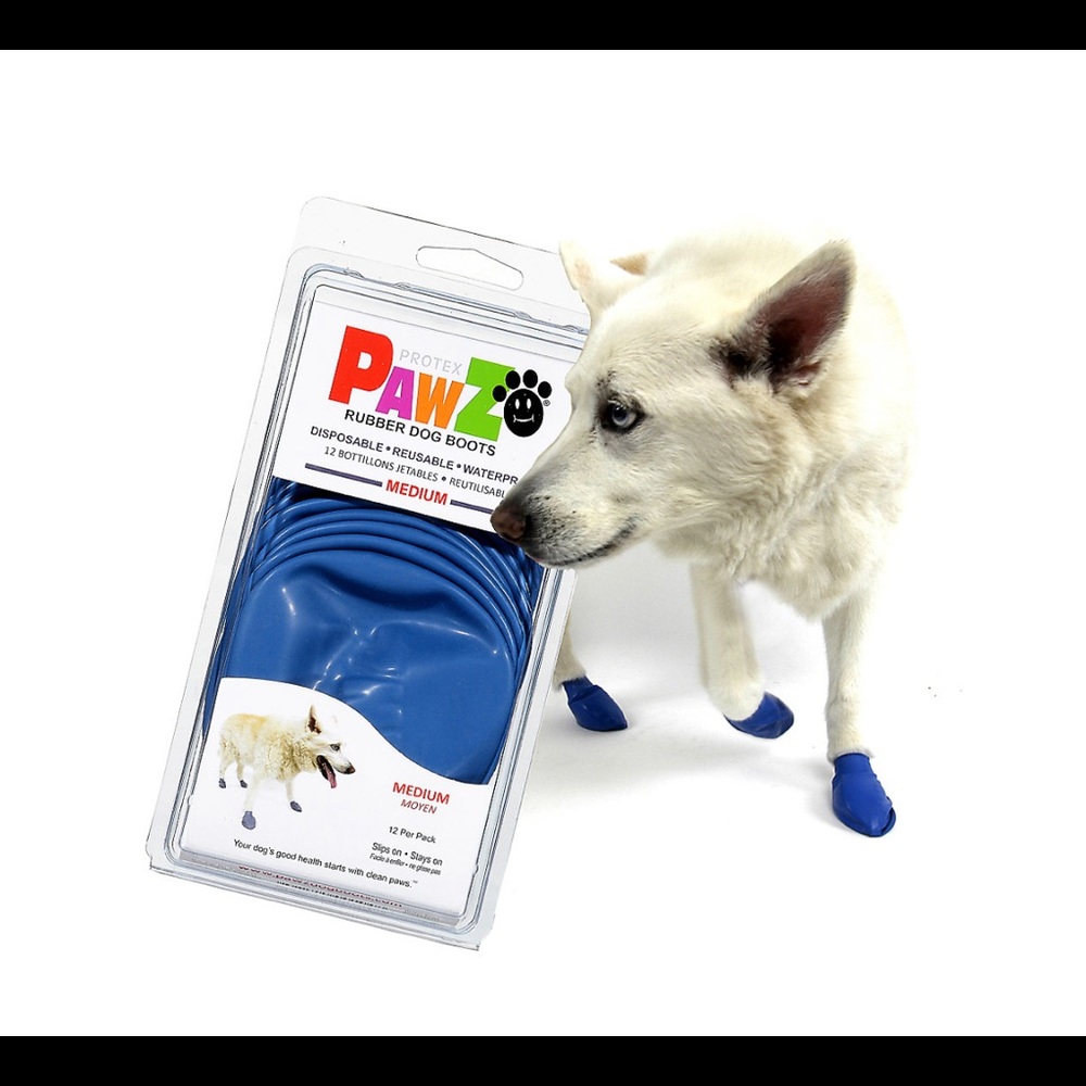 Pawz rubber dog boots brand new
